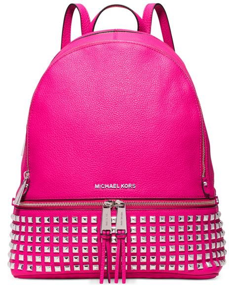 michael kors pink rhea backpack|Michael Kors rhea backpack sale.